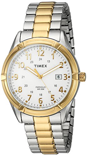 Timex Men's TW2P89300 Easton Avenue Two-Tone Stainless Steel Expansion Band Watch