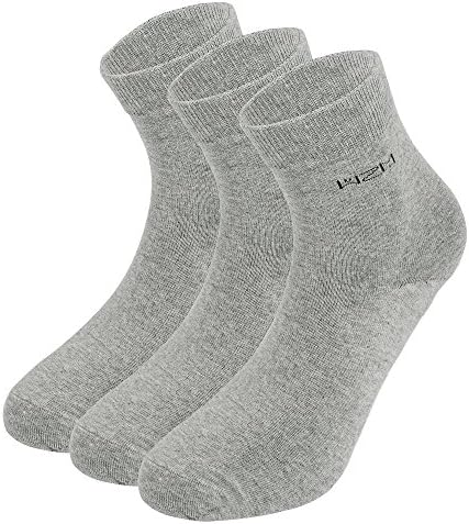 TISOKSMen's and Women's Anti Odor Sweat Wicking Seamless Quarter Dress Socks