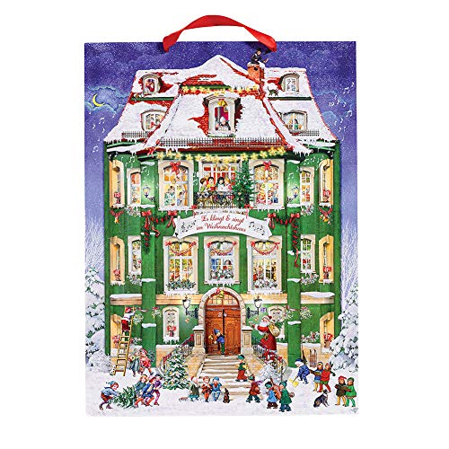 Alison Gardiner Designs Hanging Musical Advent Calendar - Features 24 Christmas Carols by
