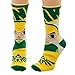 Nintendo Legend of Zelda Link / Triforce Girl's Junior Reversible Crew Socks