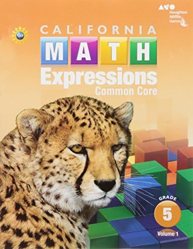 Activity Workbook Grade 5 (Math Expressions): Houghton Mifflin