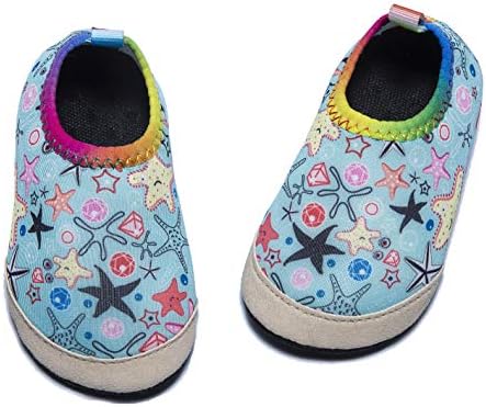 Baby Beach Swim Water Shoes Boys Girl Toddler Barefoot Aqua Sock for Kids Pool Garden Seaside Sport