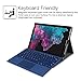 Fintie Case for Surface Pro 6, Multi-Angle Viewing Folio Stand Cover w/Card Pocket for Microsoft Surface Pro 6 / Surface Pro (5th Gen) / Pro 4 3, Compatible with Type Cover Keyboard (Moroccan Love)