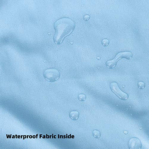 Seebel 3 Pack Wet Dry Bags for Baby Cloth Diapers,Washable Travel Bags