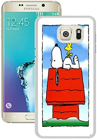 S6 Edge+ Cases Designed With Snoopy and Woodstock HD-640x1136 wallpapers White Case for Samsung Galaxy S6 Edge Plus