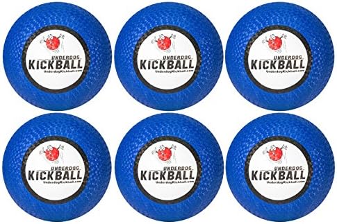 Blue Underdog Kickball, 10" [Pack of 6]
