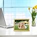 BOJIN 8x10 inch Picture Frames Plastic Table Top Photo Frame 20x25 cm - Gold