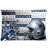 Caitin NFL American Football Dallas?Cowboys Custom Zippered Square Pillow Case Pillowcases Cover Size:16