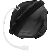 JIYIZO RV Sewer Cap with Lanyard, 3" Waste Hose Cap Leak-Proof Black | 3" RV sewer cap with lanyard provides leak-proof sealing, prevents spills and odors for cleaner waste hose storage.