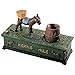 Bits and Pieces - Kicking Mule Mechanical Coin Bank - Hand-Painted Collectible Cast Iron Bank