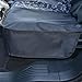 BDK Scooby Doo Waterproof Car Seat Cover for Dog, Bench Seat– Heavy Duty Black Oxford Automotive Rear Bench Back Seat Cover for Pets,Interior Covers for Auto Truck Van SUV