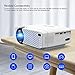 Mini Projector, Crosstour Video Projector with Synchronize Smart Phone Screen, 3500 lumens Full HD 1080p Supported, Compatible with TV Box/PC/PS4/HDMI/VGA/TF/AV/USB/Smartphonesthumb 4