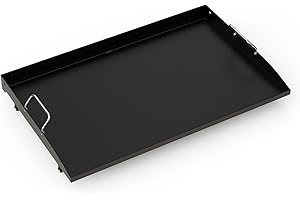Stanbroil 28 Inch Flat Top Griddle Replacement Top for Blackstone 28" 2-Burner Gas Grill Cooking Station, Ceramic Coated Stee