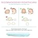 Little Baby Boo Super Soft Organic Head Shaping Pillow for Infants I Baby Pillow Memory Foam I Newborn Sleep Pillow I Flathead Pillow for Baby