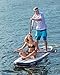 iROCKER All-Around Inflatable Stand Up Paddle Board 11' Long 32