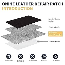 Leather Repair Patch，Leather Repair Tape, 3 x 60