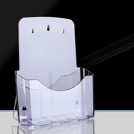 WAYER Magazine Holder, Acrylic Display Stand Desktop