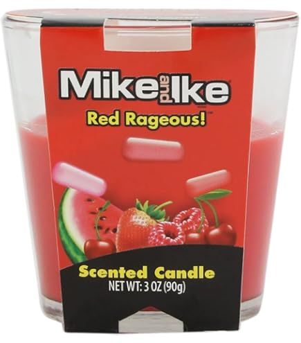 Amazon.com: LIGHTERUSA 3oz Scented Candle | Strawberry Licorice