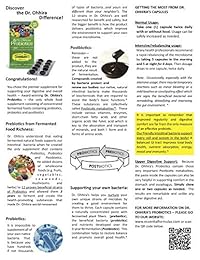 Dr. Ohhira's Probiotics, fórmula original, 60 tapas con bonus 10 cápsulas paquete de viaje