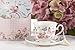 Delton Products Cycle Porcelain Tea Cup & Saucer in Gift Box