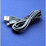 Olympus VR-340 Digital Camera Compatible USB 2.0 Cable Cord â€“ CB-USB7 Model â€“ 5 feet Black - Bargains DepotÂ®
