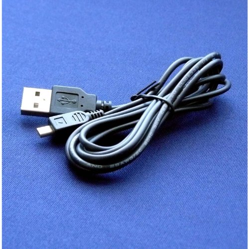 Olympus VR-340 Digital Camera Compatible USB 2.0 Cable Cord – CB-USB7 Model – 5 feet Black - Bargains Depot®