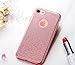 MILPROX Bling Glitter Pretty Sparkle 3 Layer Hybrid Anti-Slick/Protective/Soft Slim TPU Case Compatible with iPhone 6s Plus / 6 Plus