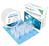 Deepsleepro Anti Snoring Solution Nose Vents Snore Stopper Device. Comfort & Relief for Your Snoring & Nasal Congestion - Effectively Stops Snoring with Medical Grade Silicone (Set of 4)