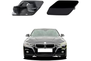 GOHOLY Car Front Bumper Headlight Washer Nozzle Cover Cap Compatible with BMW 3 F30 320 323 330 335 M-Sport 2013 2014 2015 2016 2017 2018 Headlight Cleaning Cover 51118056613 51118054179 Water Spray Cover