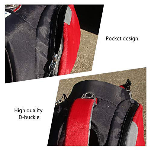 PLAFUETO 3 in 1 Waterproof Dog Backpack Life Jacket Vest Dog Lift Support Pet Harness Saddle Bag Hiking Gear for Camping Swiming Traveling, Dog Accessories Also Fit for Old, Disabled, Injured Dogs - Thumbnail 3