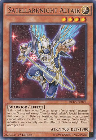 Yu-Gi-Oh! - Satellarknight Altair (DUEA-EN019) - Duelist Alliance - 1st Edition - Rare