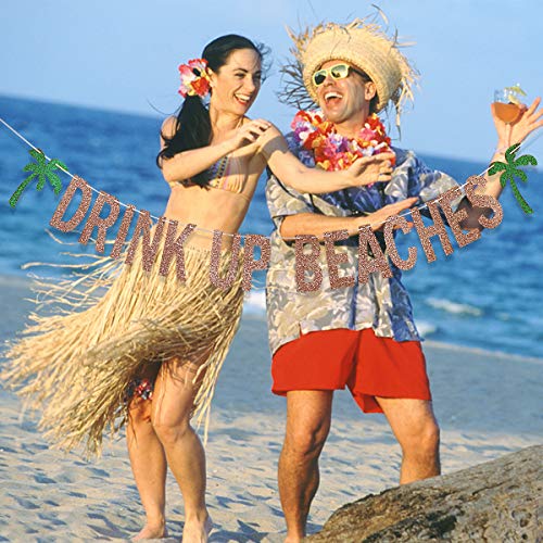 2 Glittery+Tropical+Decoration+Supplies+Flamingo