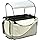 solvit deluxe tagalong bicycle basket for dogs