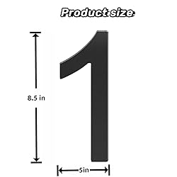 8.5 Inch House Numbers Self-adhesive House Number