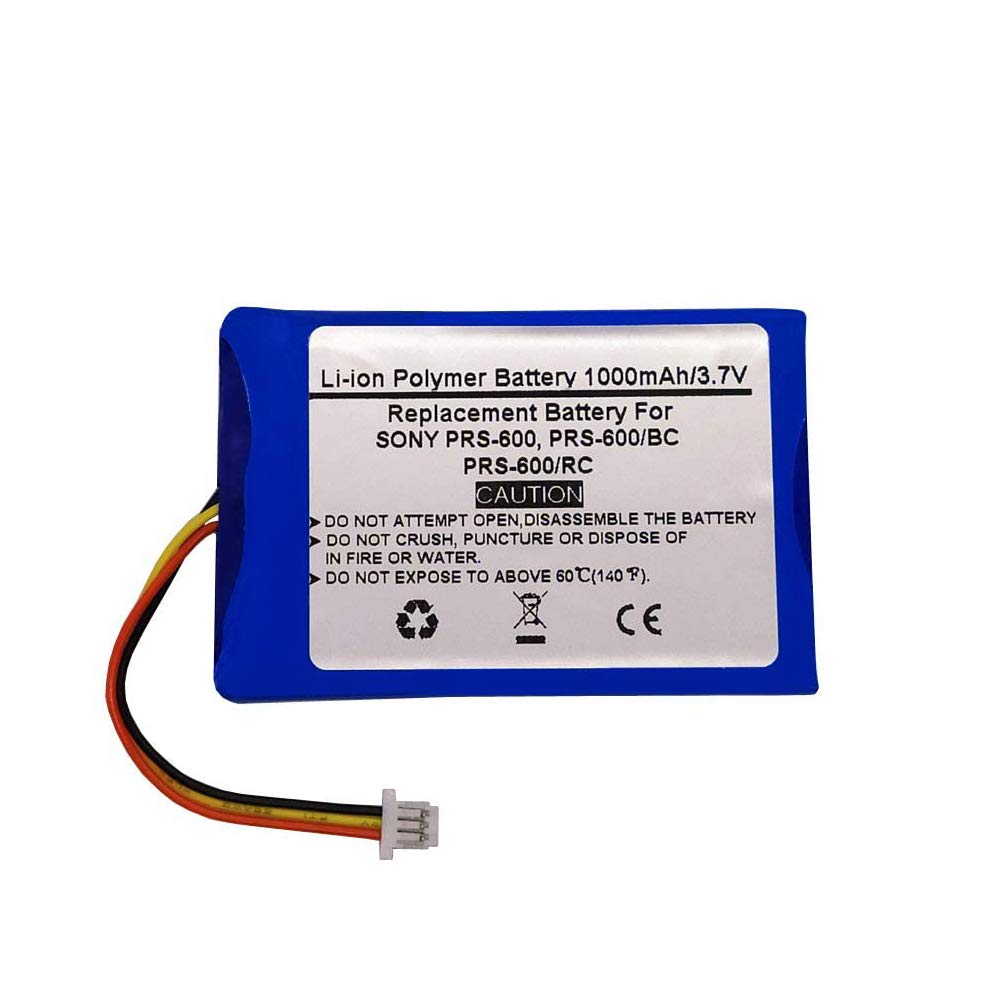 1000mAh 3.7V Replacement Battery For Sony Portable Reader SONY PRS-600, PRS-600/BC, PRS-600/RC，SONY A98927554931, A98941654402, A-1732-035-A
