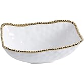 Pampa Bay Porcelain Deep Serving Bowl (Gold)