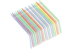 BONEW 250pcs Dental 3-Way Syringe Air Water Nozzles Disposable Tips