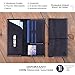 Genuines Long Leather Travel Wallet – Boarding Pass Passport Holder with Strap