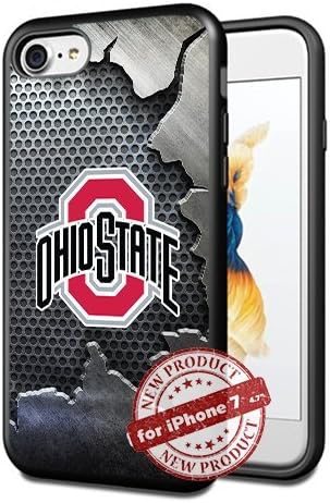 Ohio State University OSU Apple iPhone 7 Case Cover Slim Rubber TPU