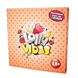 Conversation Cards Game for Couples - Lolly Vibes: for Newlywed, Unmarried & Married Couple - Funny Questions, Tasks & Challenges - Improve Your Relationships and Take Them to a Level - Great Gift