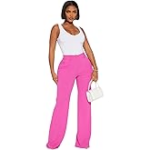 Charyeah Women Stretchy Work Pants High Waisted Wrinkle Free Dressy Pants Business Casual Trousers 2025