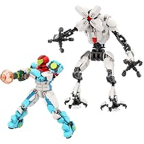 Amazon.com: ZTOOETEP Metroid Dread Building Block Toys,Samus ...
