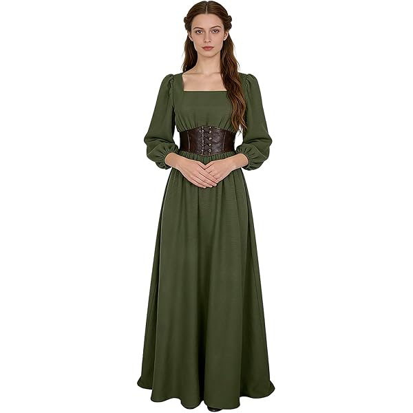 Amazon.com: Saniplaycos Traditional Scottish Plaid Dress Highland  Renaissance Costume Reenactment Christmas Gown Retro Tartan Dress :  Clothing, Shoes & Jewelry