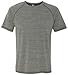 Yoga Clothing For You Men's Grey Heather Tri-blend Tee Shirt
