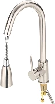 Modern Style Chrome Solid Brass Brushed Nickle Kitchen Bathroom