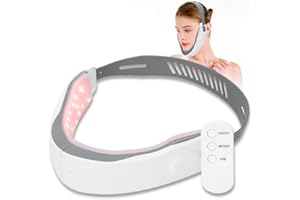 TARSHYRY V Face Machine, V-Line Up Lift Belt Machine, Lift Face Cellulite Massagers for Reduce Double Chin, Red Blue Light Photon Therapy Machine