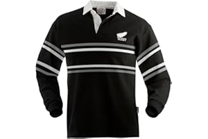 RUGBY IMPORTS New Zealand Split Stripe Rugby Jersey