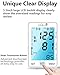 Automatic Blood Pressure Monitor, 5.5 inch Backlit LCD Touchscreen Display, Large Cuff Fits Standard and Large Arm, Upper Arm Blood Pressure Machine for Home Use