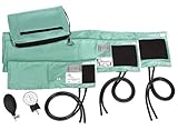 Prestige Medical 3-in-1 Aneroid Sphygmomanometer Set with Carry Case, Aqua Sea
