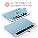 MoKo Case for iPad Air 2 - Ultra Slim Lightweight Smart-shell Stand Cover with Translucent Frosted Back Protector for Apple iPad Air 2 9.7